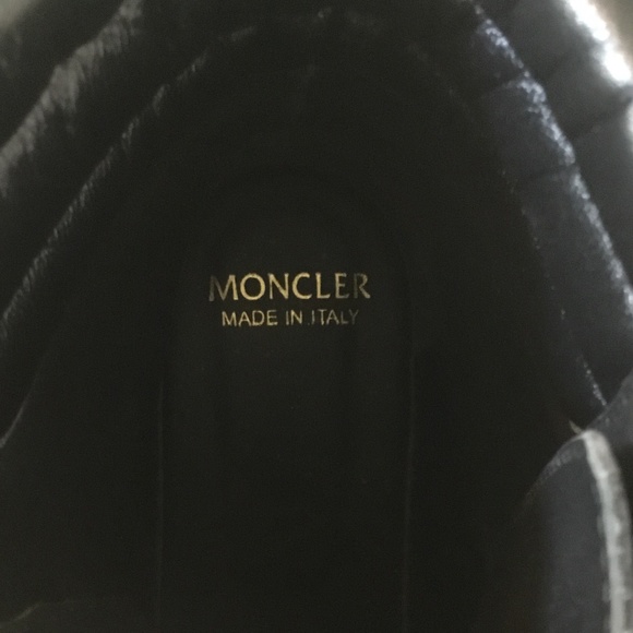 Moncler Viviane Leather Ankle Boots - Picture 14 of 16